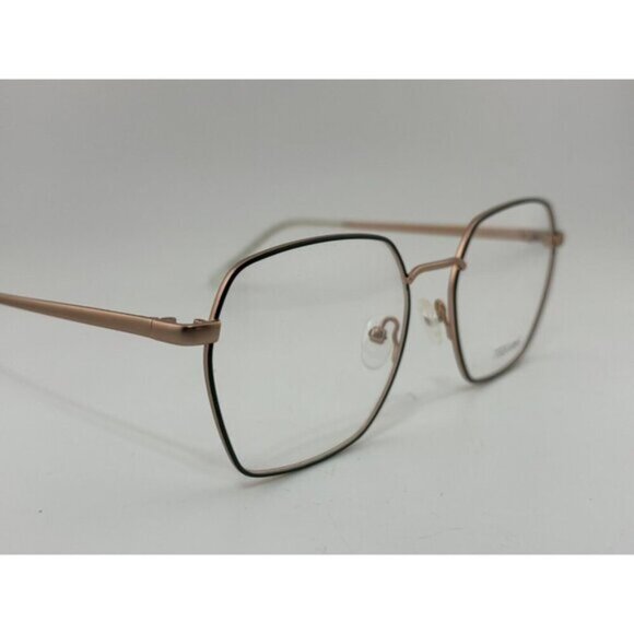 Toplook - Black & Rose Gold Rexton 54-18-140 A4 Metal Eyeglass Frames - Picture 5 of 7